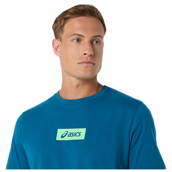 Asics Ανδρική κοντομάνικη μπλούζα Chest Logo T-Shirt